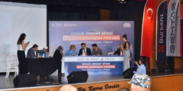 Orkent Sitesi Kentsel Dönüşüm Projesi’nde imzalar atıldı