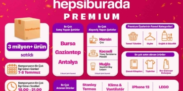 E-ticaret kampanyasında kullanıcılar 3 milyonu aşkın ürün satın aldı