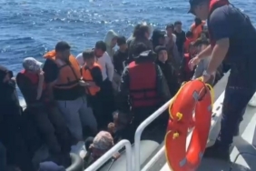 Ayvacık açıklarında Yunan unsurlarınca ölüme terk edilen 39 kaçak göçmen kurtarıldı