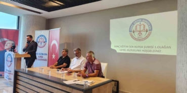 Genç Eğitim Sendikası Bursa Şubesi törenle açıldı