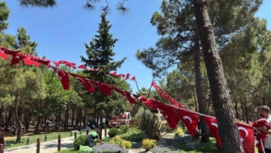 Pendik’te ay yıldızlı birlik mesajı: Caddeler bayraklarla donatıldı