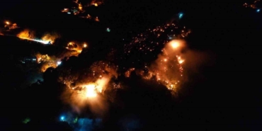 Ormanlık alanda yangın: Ekipler ve vatandaşlar alevleri 3 saatte söndürdü