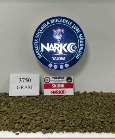 Yalova’da uyuşturucu operasyonunda 1 kişi tutuklandı