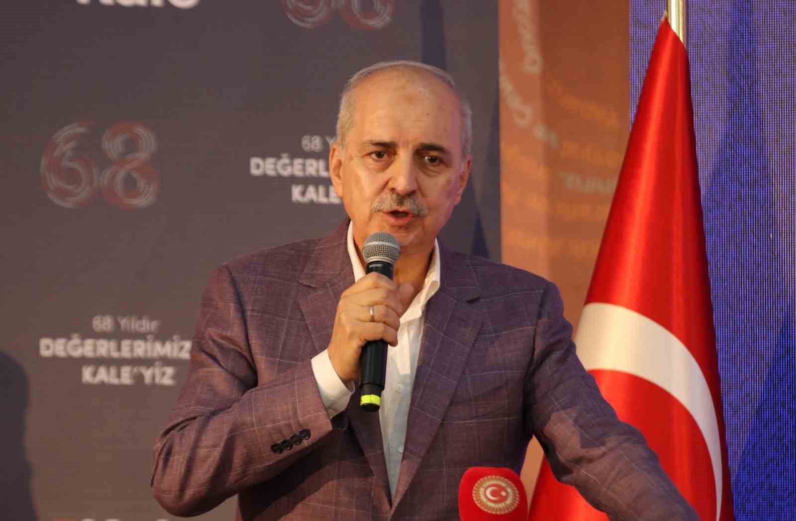 TBMM Başkanı Numan Kurtulmuş: "Ağustos ayının başında Terörüz Türkiye Komisyonu çalışmalarına başlıyor"