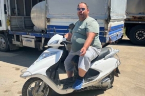 Otomobil ile çarpışan motosiklet sürücüsü hayatını kaybetti