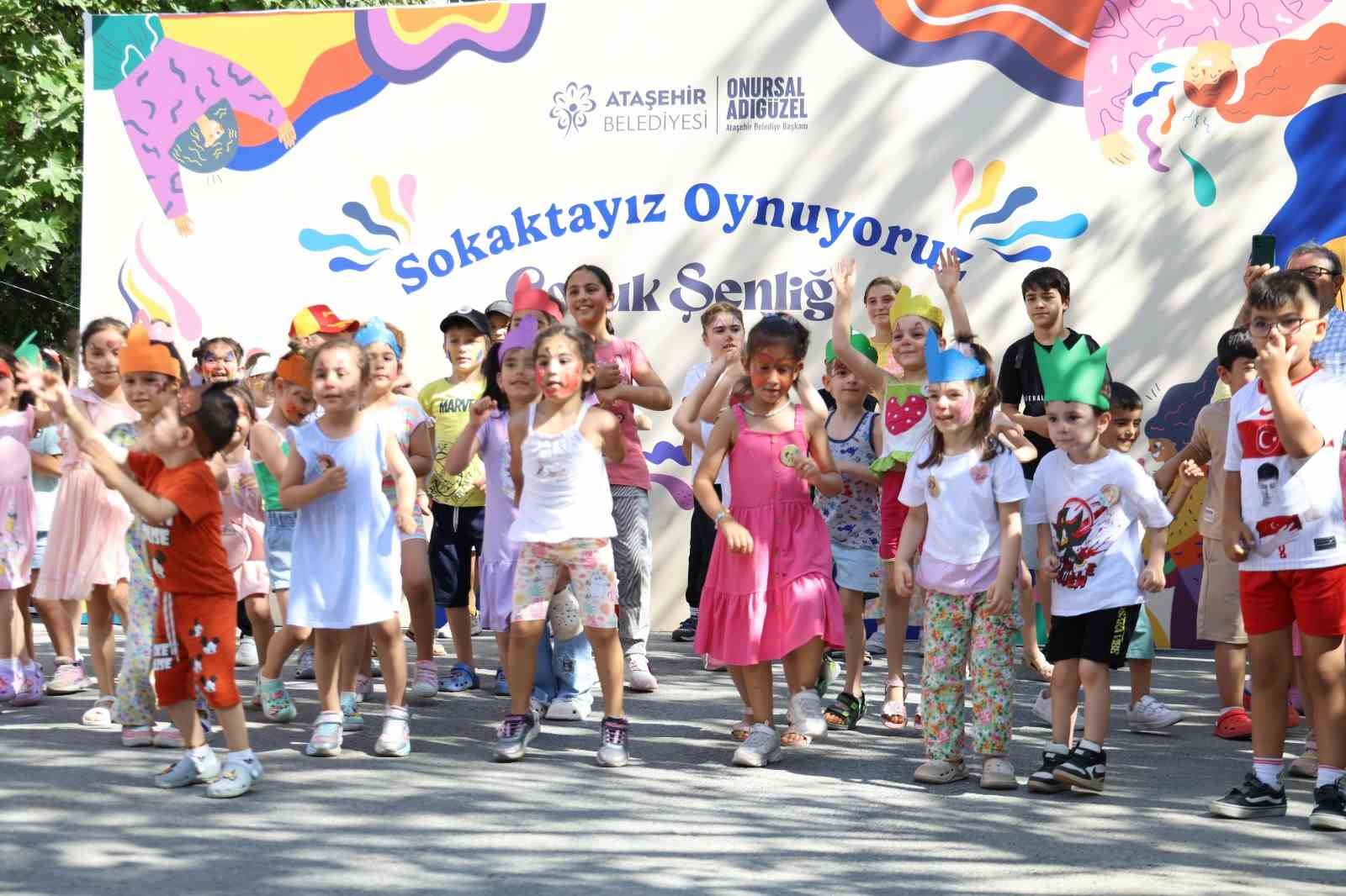 Ataşehir’de çocuk şenlikleri yaz boyunca devam edecek