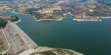 250 bin dekar alanı sulayan Bayramiç Barajı’nda su seviyesi yüzde 40’a geriledi