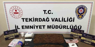 Tekirdağ’da uyuşturucu operasyonunda 3 şüpheli tutuklandı