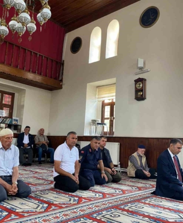 Pazaryeri’nde 15 Temmuz şehitleri için mevlit programı düzenlendi