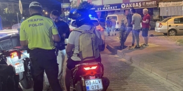 Gönen’de yoğun trafik denetimi