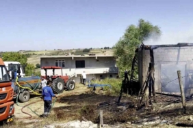 Sakarya’da saman deposunda çıkan yangın tarım arazilerine sıçradı