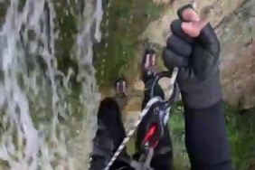 AFAD personelinden nefes kesen suda arama kurtarma eğitimi
