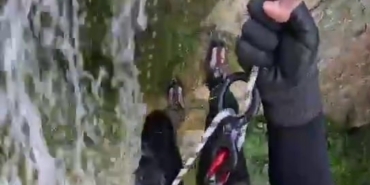 AFAD personelinden nefes kesen suda arama kurtarma eğitimi