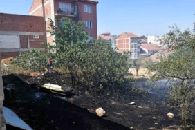 Ot yangını kısa sürede kontrol altına alındı