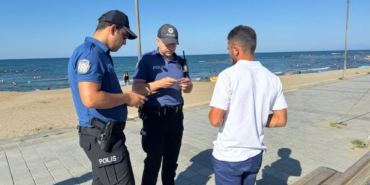 Karasu Sahili’nde hırsızlık olaylarına karşı emniyetten yoğun önlem