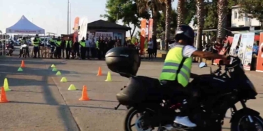 Jandarma ekipleri Gökçeada’da güvenli sürüş eğitimi verdi