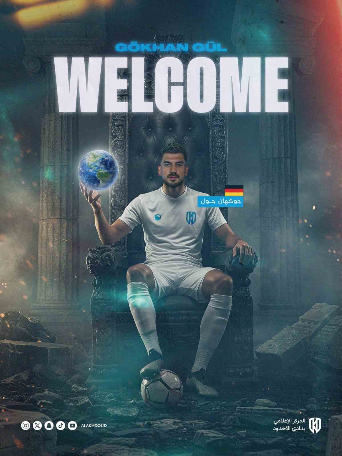 Gökhan Gül’ün yeni adresi Al-Okhdood oldu