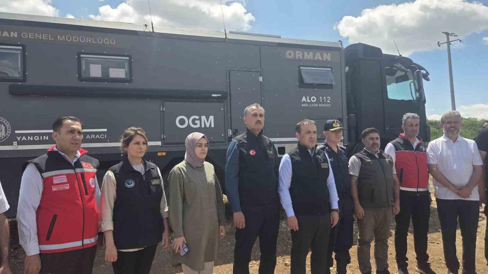 Yangın mağdurlarına psikososyal destek sürüyor