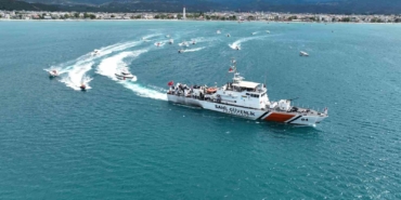 Edremit’te Kabotaj Bayramı tekne korteji ile kutlandı