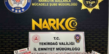 Tekirdağ’da uyuşturucu operasyonunda 3 kişi tutuklandı