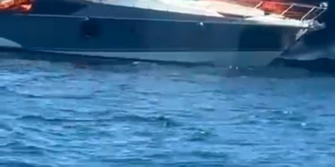 Kınalıada açıklarında korkutan yat yangını