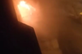 Büyükçekmece’de gece vakti korkutan yangın