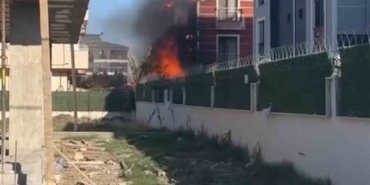 Tekirdağ’da ev yangını paniğe neden oldu