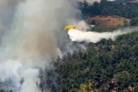 Alevlere peş peşe havadan müdahale