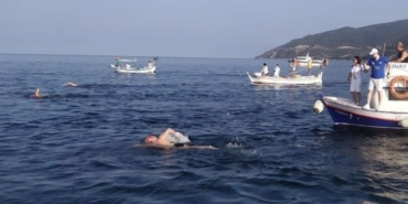 4. Açık Deniz Yüzme Maratonu Mudanya’da neticelendi