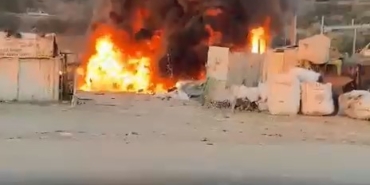 Bursa’da yine hurdacı yangını, yine çevre felaketi