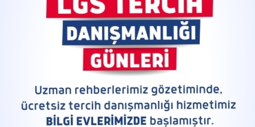 Sancaktepe Belediyesi’nden LGS tercih sürecine büyük destek