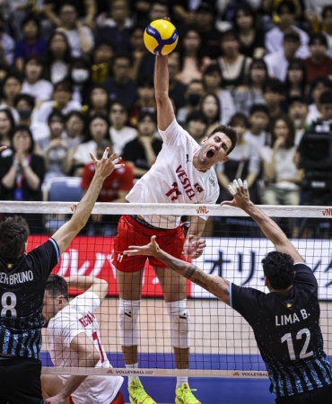 A Milli Erkek Voleybol Takımı, Arjantin’e 3-2 mağlup oldu
