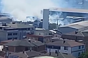Diler Demir Çelik fabrikasında patlama sonrası yangın çıktı
