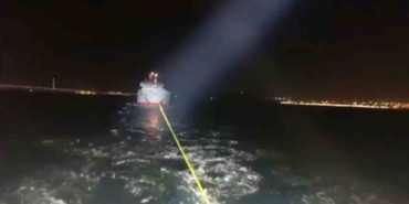 Çanakkale Boğazı’ndan geçen genel kargo gemisi makine arızası yaptı