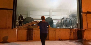 Ruhsatsız kömür tesisi üretime geçemeden mühürle tanıştı: Yangın çıktı