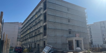 Hayrabolu’da 12 sınıflı okulun inşaatı sürüyor