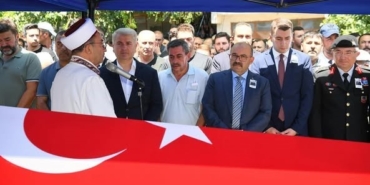 Genç astsubay memleketi Sındırgı’da son yolculuğuna uğurlandı