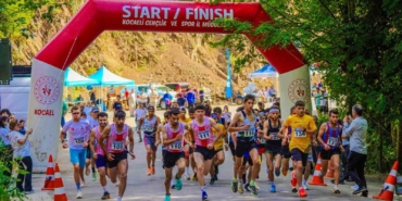Başiskele’de dağ koşusu heyecanı yaşandı