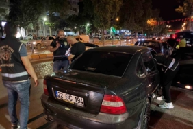 Edirne’de trafik ve asayiş denetimi: 6 araç trafikten men edildi