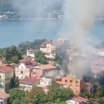 Beykoz’da korkutan yangın: Binada mahsur kalan 4 kişi kurtarıldı