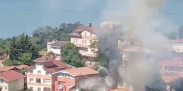 Beykoz’da korkutan yangın: Binada mahsur kalan 4 kişi kurtarıldı