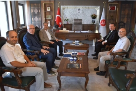 Başkan Aykut Dilsiz’den Müftü Ahmet Dilek’e ziyaret