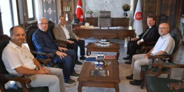Başkan Aykut Dilsiz’den Müftü Ahmet Dilek’e ziyaret