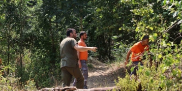Alevlerin sardığı orman yangınlarında can dostları için harekete geçtiler