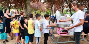 Çocuklara yaz eğlencesi