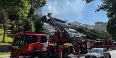 Ataşehir’de balık restoranında korkutan yangın