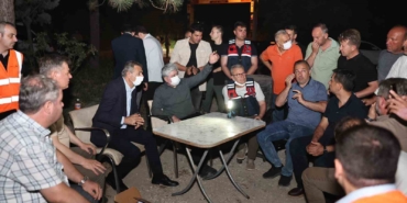 Başkan Alemdar: "Yangını en kısa süre içinde söndürmek için çalışıyoruz"