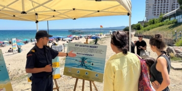 Kırklareli’nde Sahil Güvenlikten ’rip akıntısı’ uyarısı