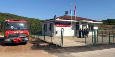 Yukarı Hereke itfaiye binası hizmete girdi