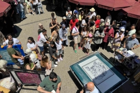 Kozahan’daki ipek baskı şovu izleyenleri büyüledi